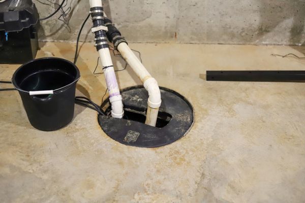 Basement Drainage Installation in Columbus