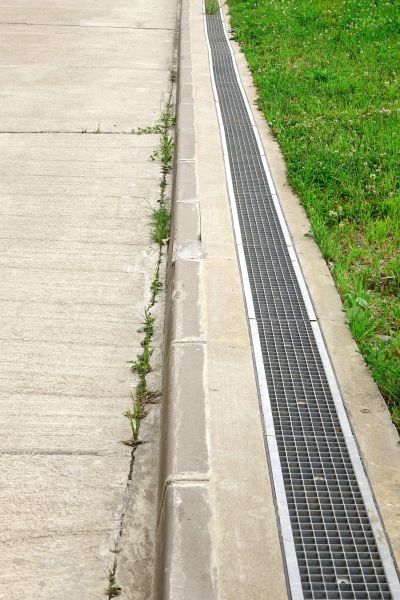 Concrete Drain Installation in Columbus